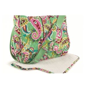 Vera Bradley Tuitti Fruiti Messenger Crossbody Baby Bag w/Changing Pad